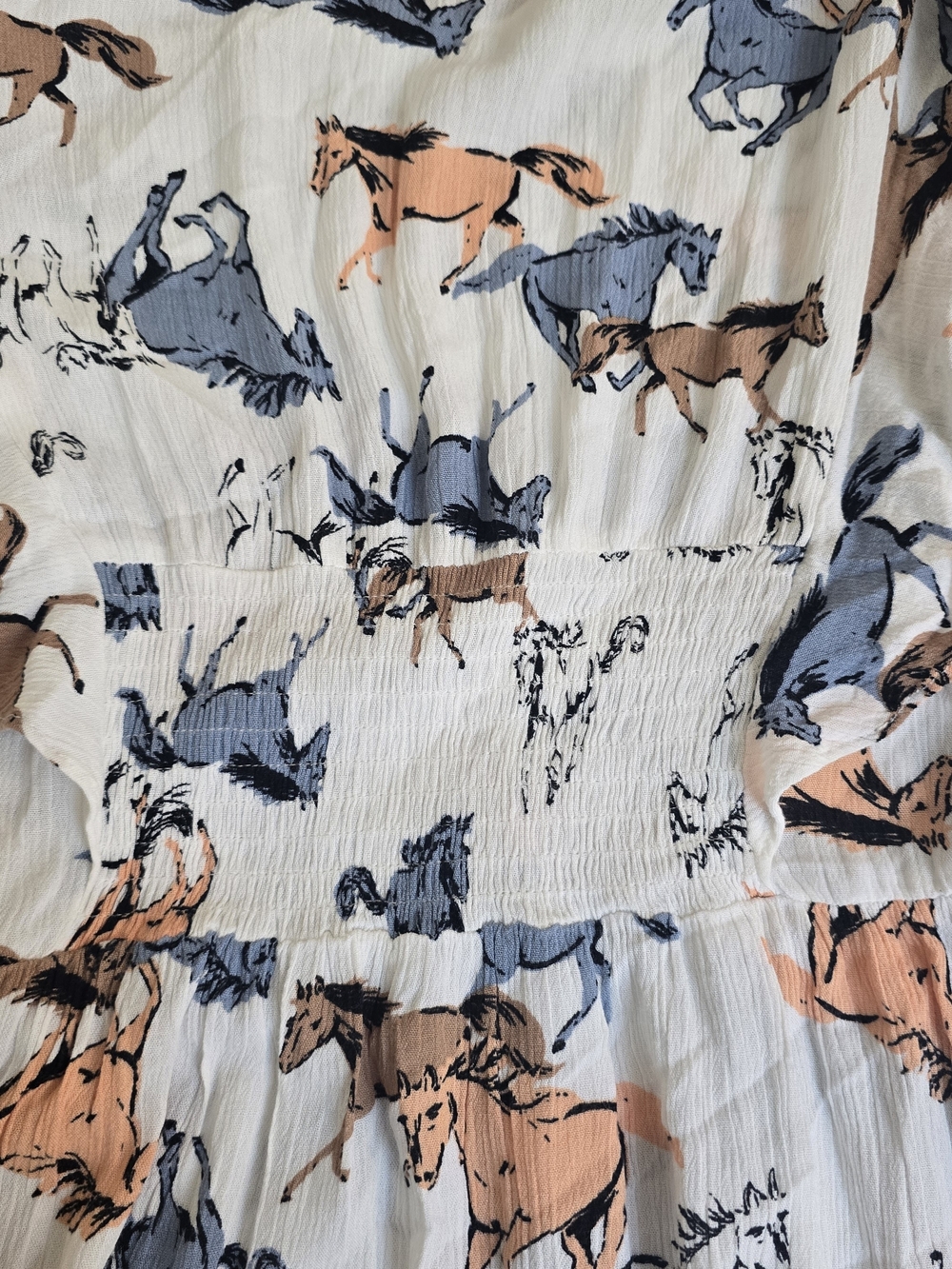 ModCloth Horse Print Equestrian Fit & Flare Dress M - Picture 10 of 10